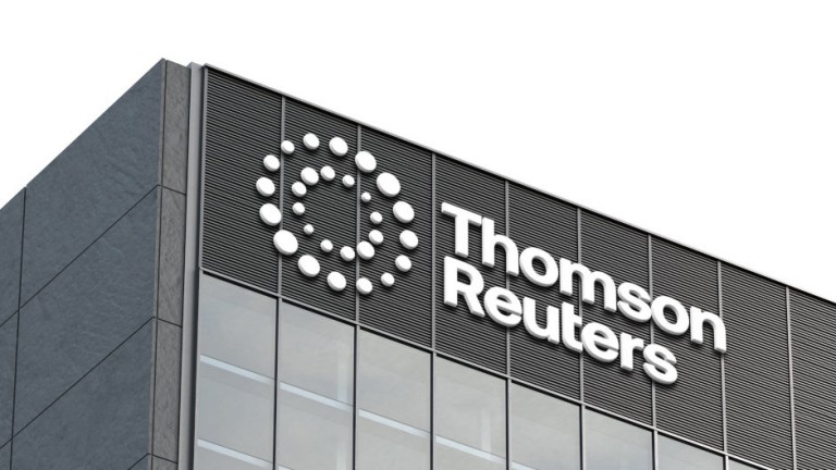 Fachada de edifício da Thomson Reuters